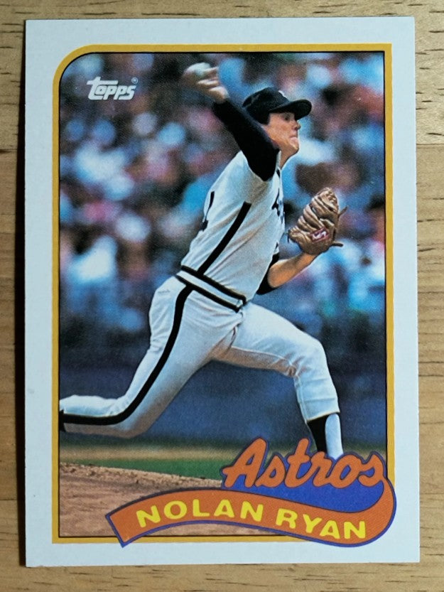 1989 Topps #530 Nolan Ryan