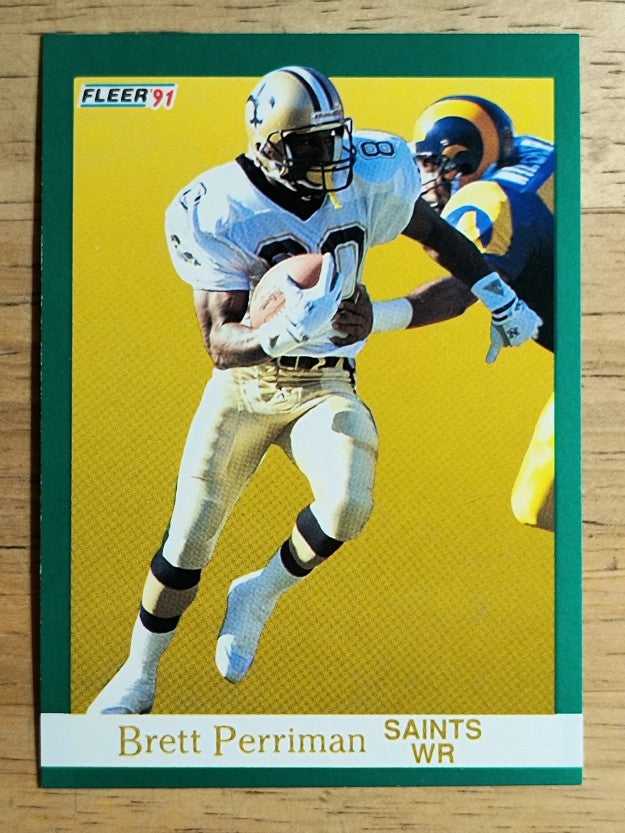 1991 Fleer #302 Brett Perriman