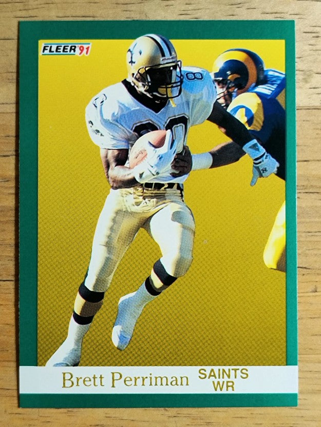 1991 Fleer #302 Brett Perriman
