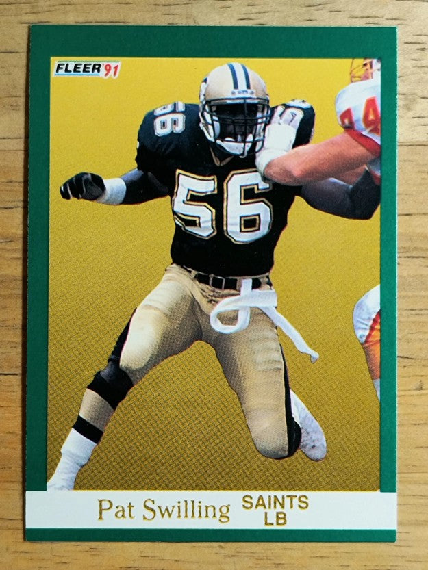 1991 Fleer #303 Pat Swilling