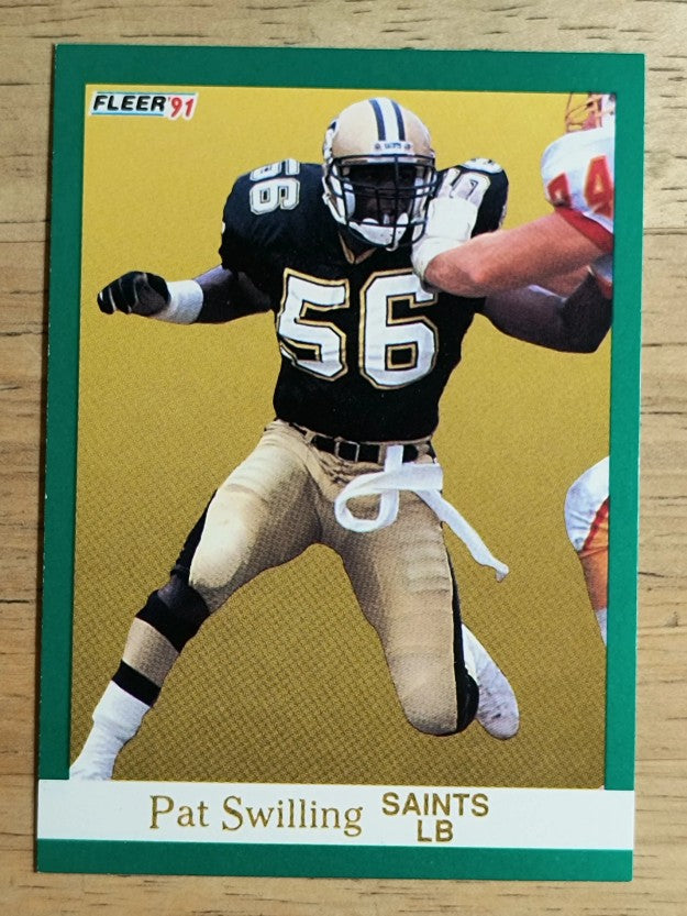 1991 Fleer #303 Pat Swilling