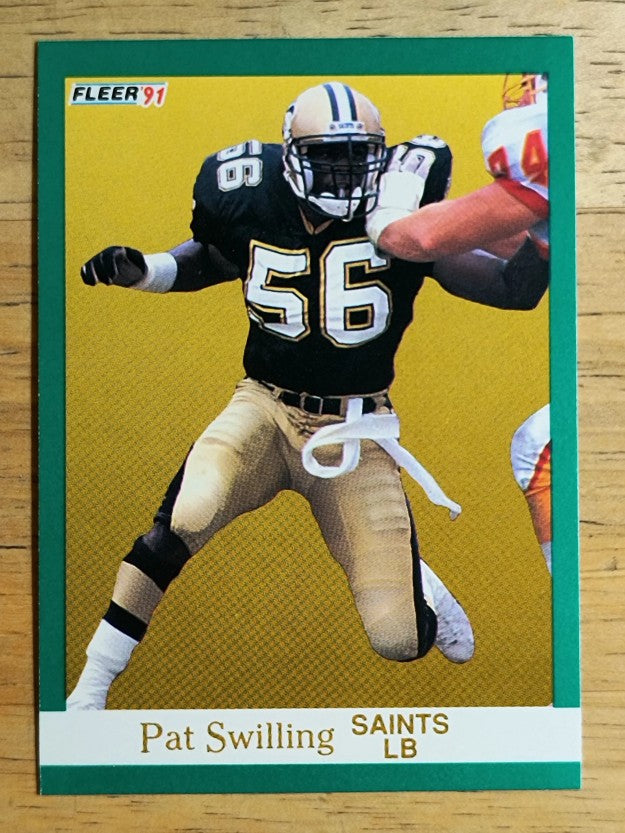 1991 Fleer #303 Pat Swilling