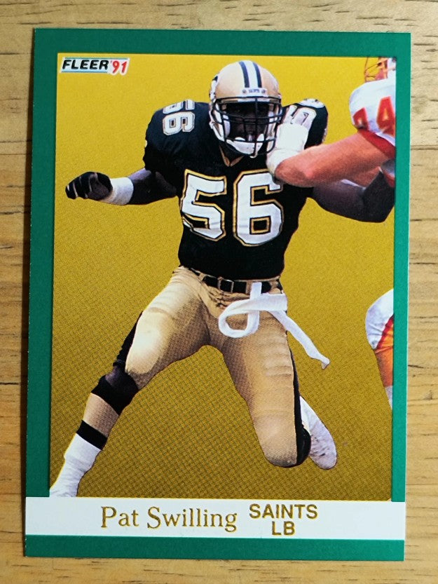 1991 Fleer #303 Pat Swilling