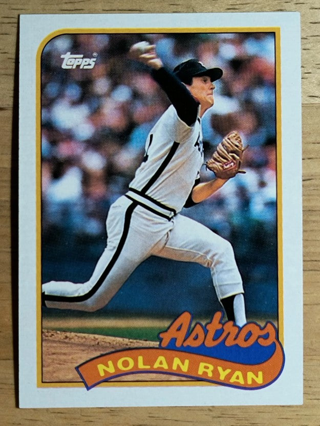 1989 Topps #530 Nolan Ryan