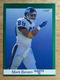 1991 Fleer #307 Mark Bavaro