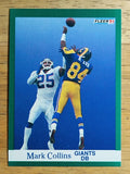1991 Fleer #309 Mark Collins
