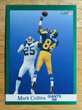 1991 Fleer #309 Mark Collins