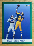 1991 Fleer #309 Mark Collins