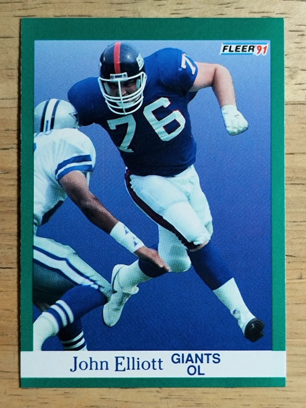 1991 Fleer #310 John Elliott