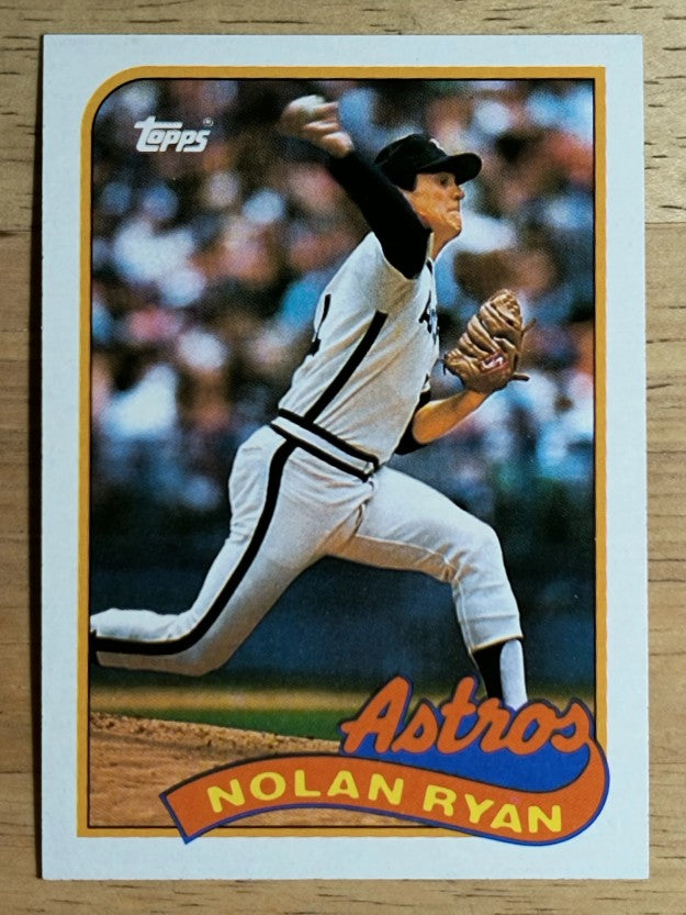 1989 Topps #530 Nolan Ryan