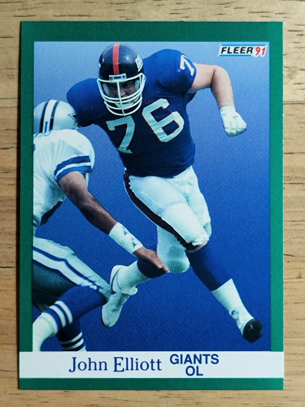 1991 Fleer #310 John Elliott