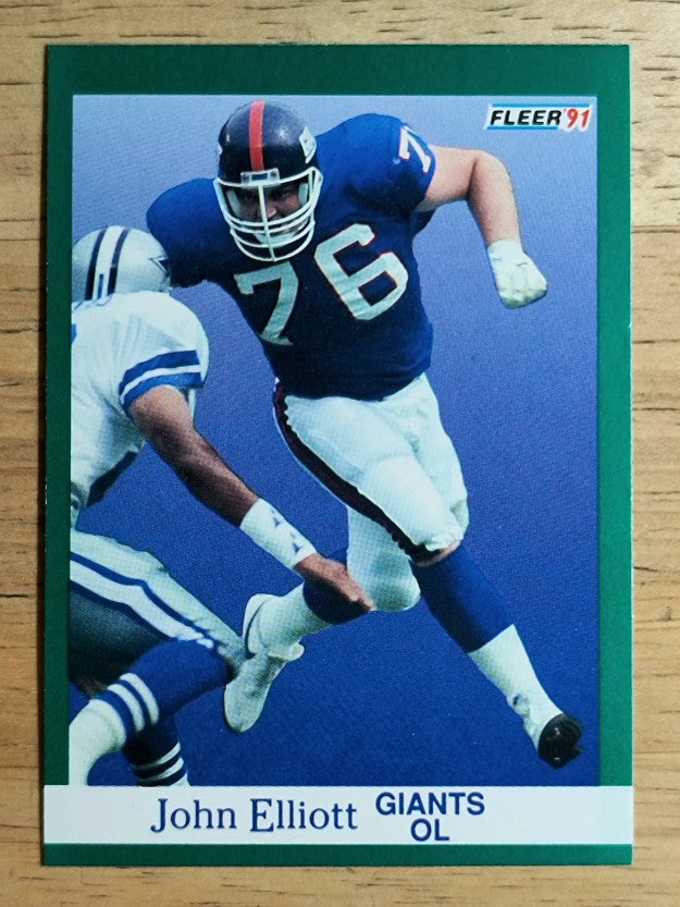 1991 Fleer #310 John Elliott