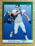 1991 Fleer #313 Erik Howard