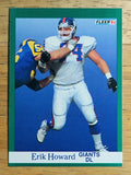 1991 Fleer #313 Erik Howard