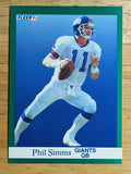 1991 Fleer #318 Phil Simms