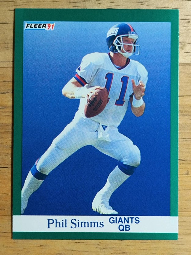 1991 Fleer #318 Phil Simms