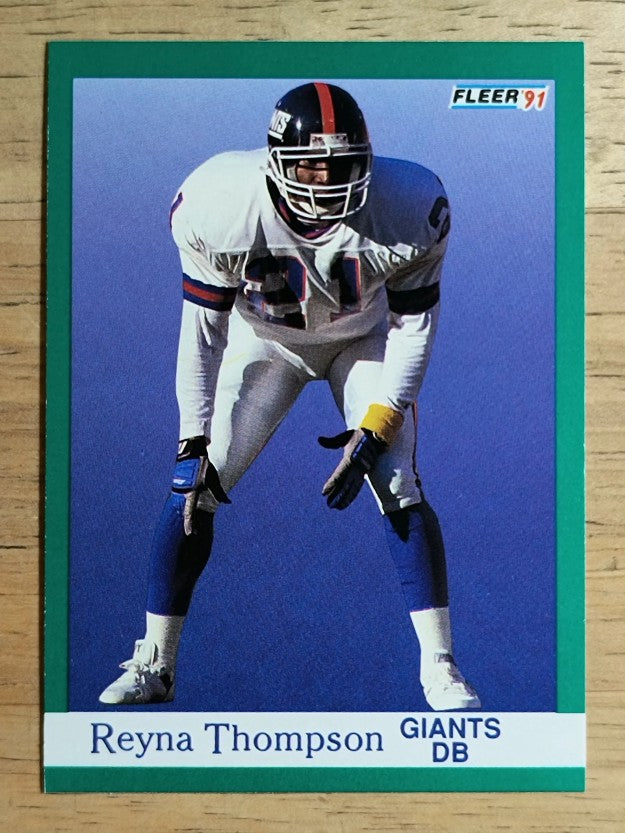1991 Fleer #320 Reyna Thompson
