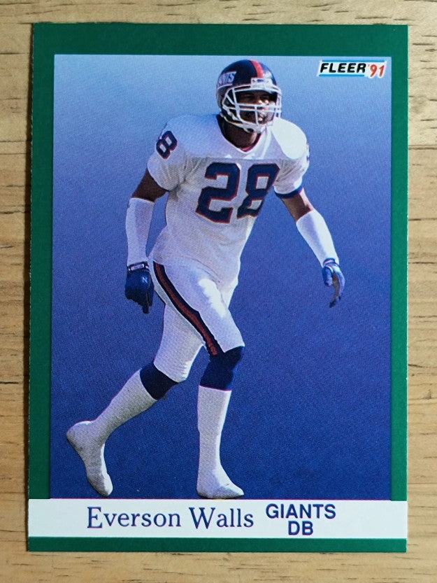 1991 Fleer #321 Everson Walls
