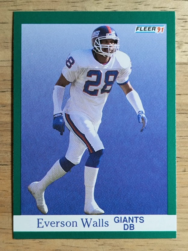 1991 Fleer #321 Everson Walls