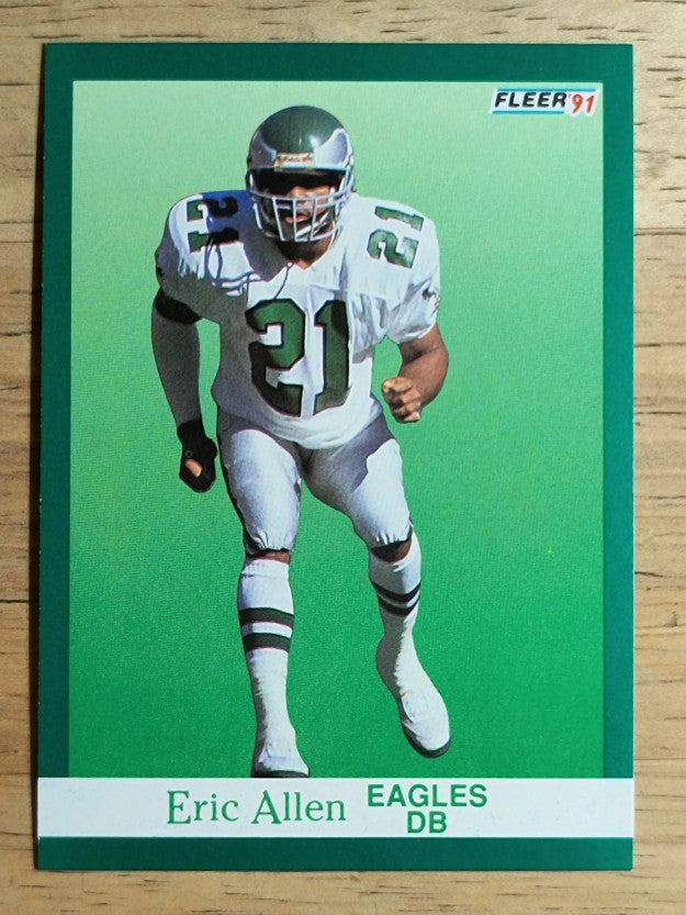 1991 Fleer #322 Eric Allen