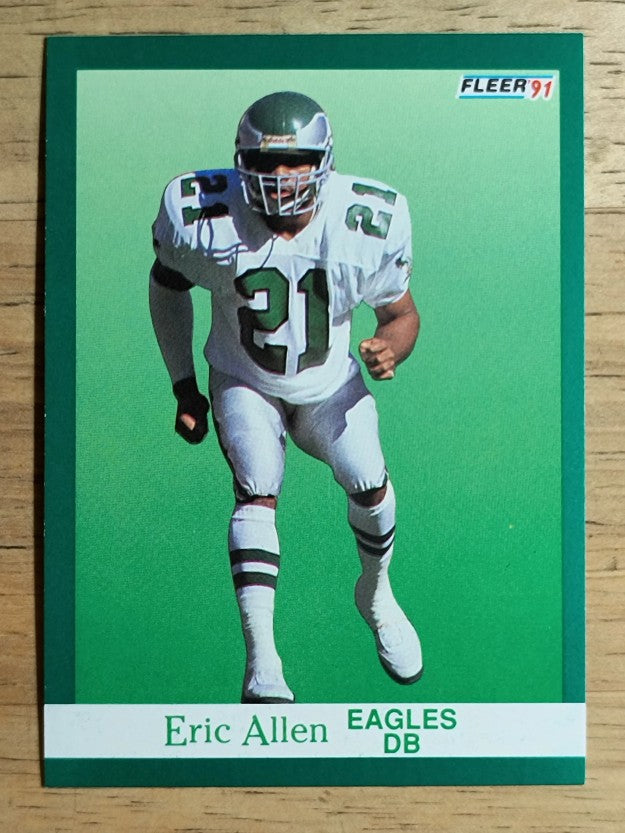 1991 Fleer #322 Eric Allen
