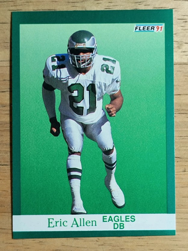 1991 Fleer #322 Eric Allen