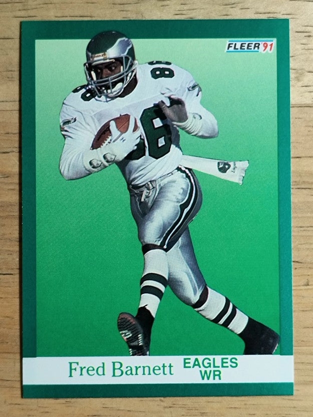 1991 Fleer #323 Fred Barnett FFC
