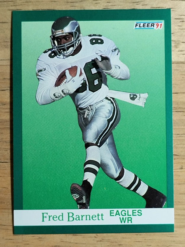1991 Fleer #323 Fred Barnett FFC