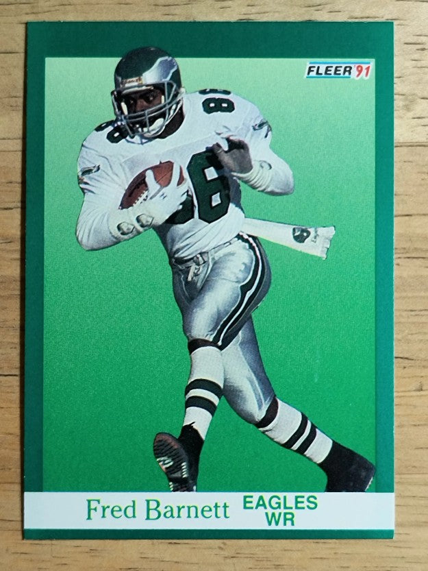 1991 Fleer #323 Fred Barnett FFC