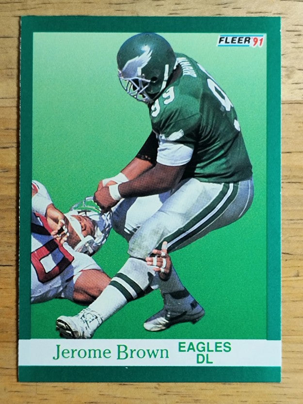 1991 Fleer #324 Jerome Brown