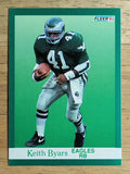 1991 Fleer #325 Keith Byars