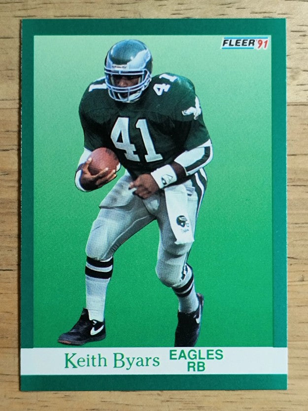 1991 Fleer #325 Keith Byars