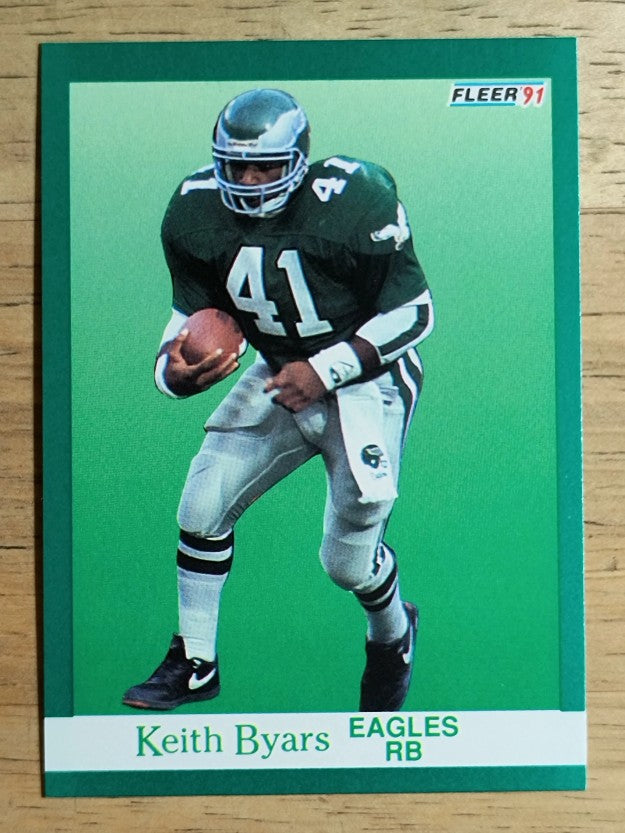 1991 Fleer #325 Keith Byars