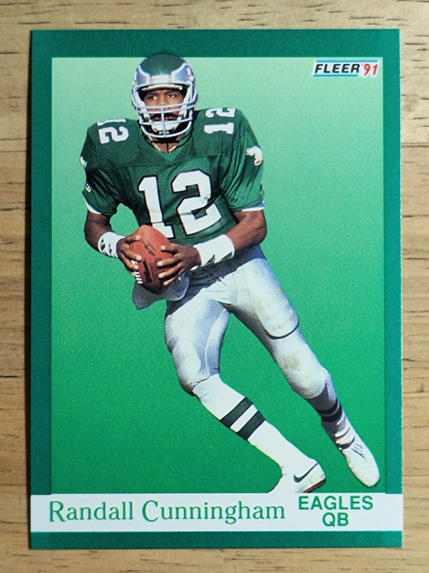 1991 Fleer #326 Randall Cunningham