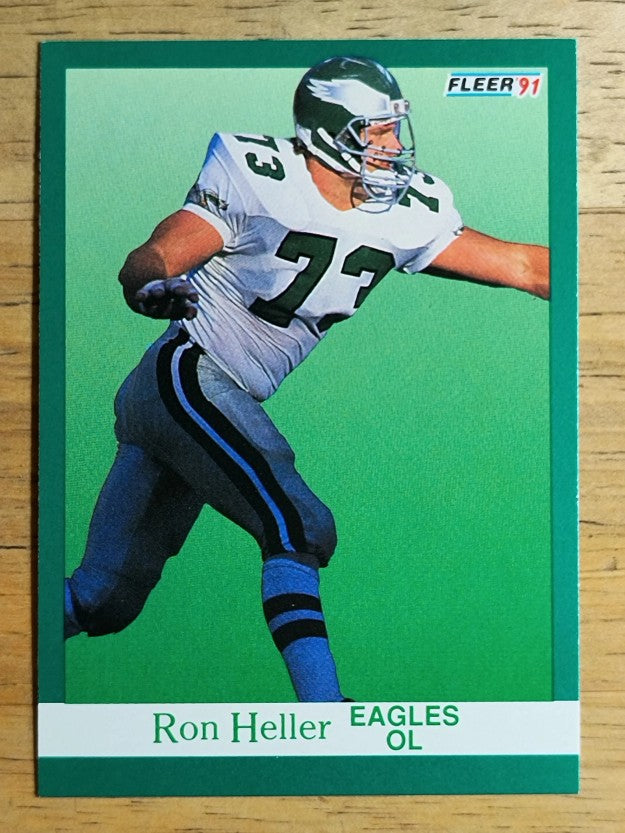 1991 Fleer #328 Ron Heller