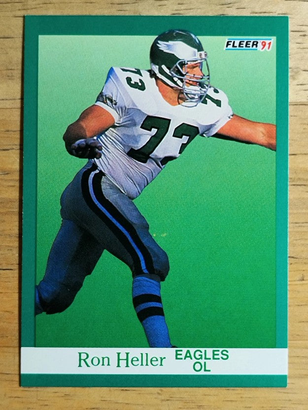 1991 Fleer #328 Ron Heller