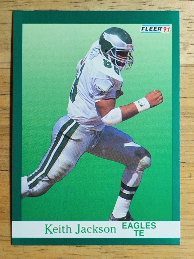 1991 Fleer #329 Keith Jackson