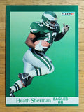 1991 Fleer #331 Heath Sherman