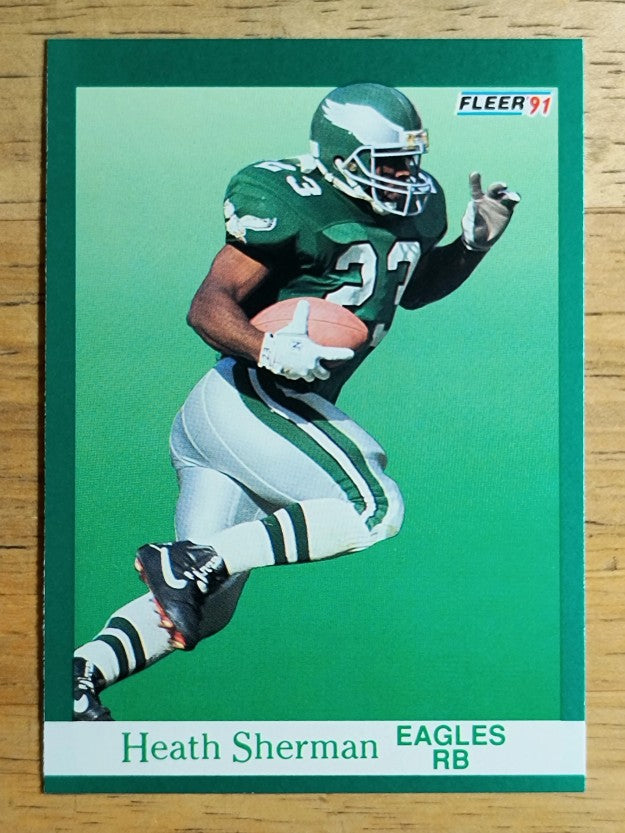 1991 Fleer #331 Heath Sherman