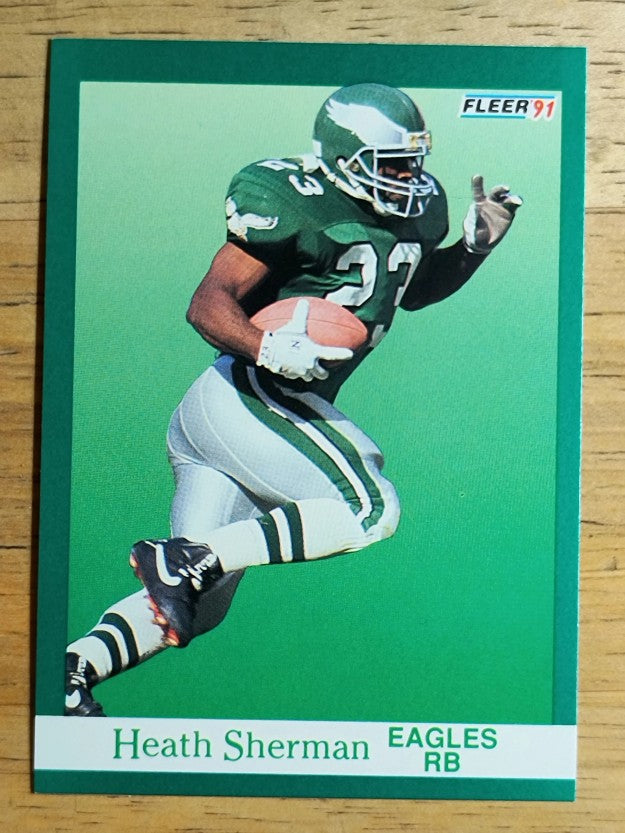 1991 Fleer #331 Heath Sherman