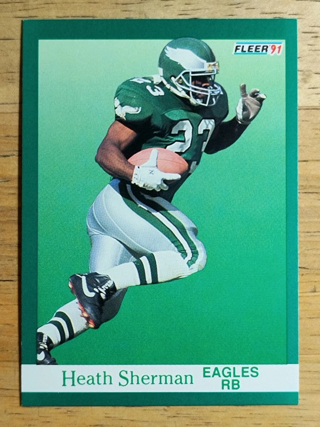 1991 Fleer #331 Heath Sherman