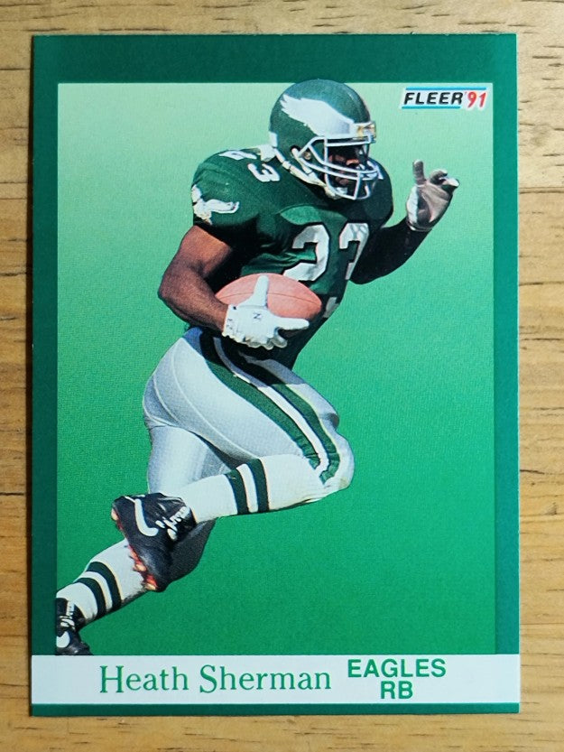 1991 Fleer #331 Heath Sherman