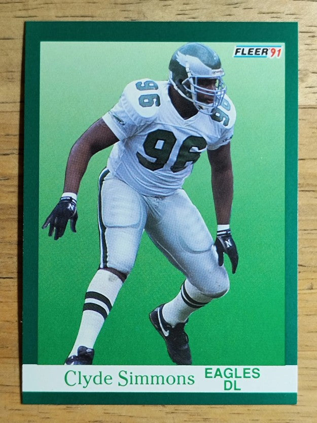 1991 Fleer #332 Clyde Simmons