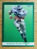 1991 Fleer #334 Anthony Toney