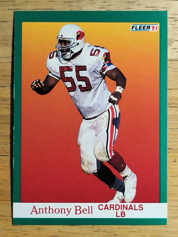 1991 Fleer #338 Anthony Bell