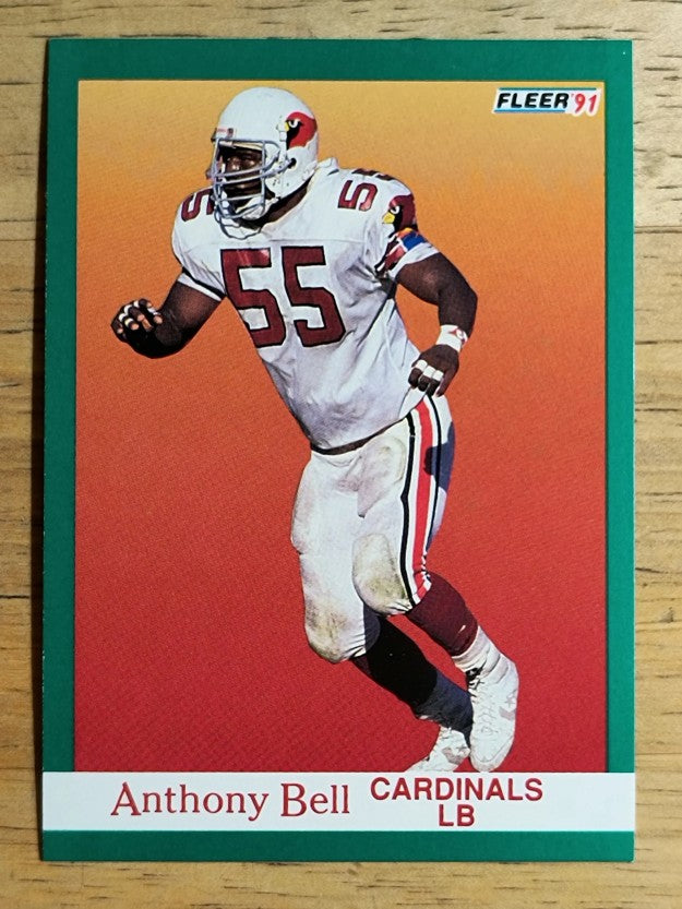 1991 Fleer #338 Anthony Bell