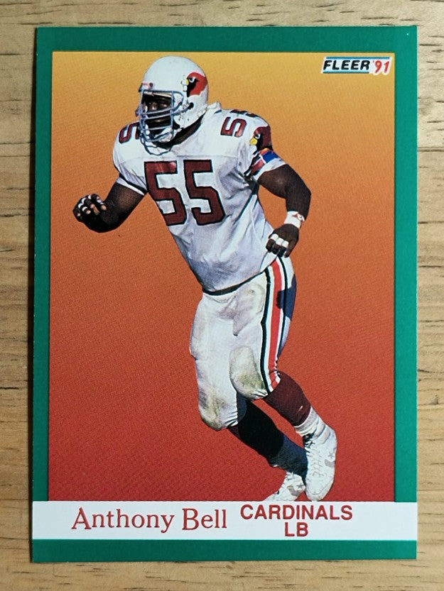 1991 Fleer #338 Anthony Bell