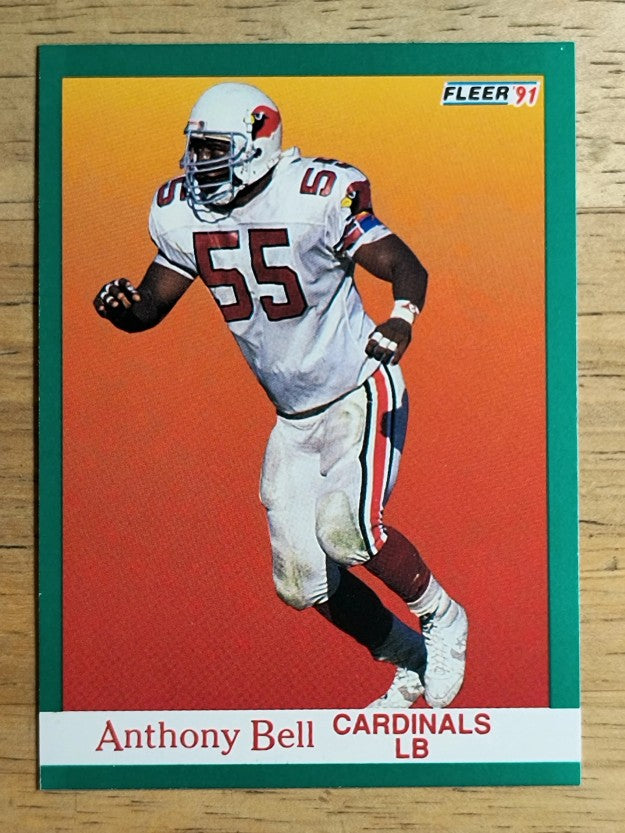1991 Fleer #338 Anthony Bell