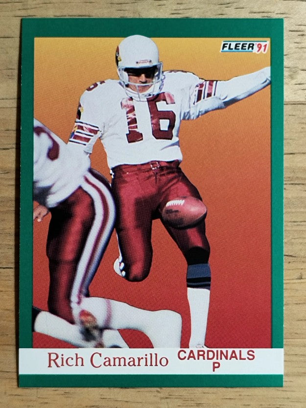 1991 Fleer #339 Rich Camarillo