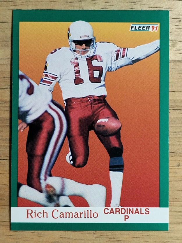 1991 Fleer #339 Rich Camarillo